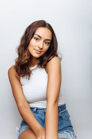 a portrait of a young beautiful dark-haired woman