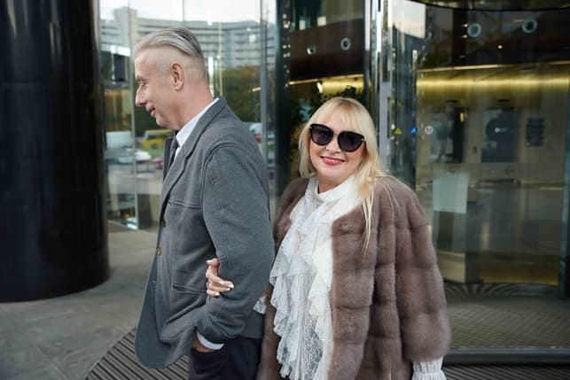 a picture of a mature couple over 50