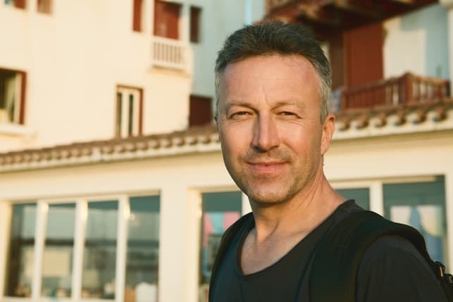 a portrait of an adult man