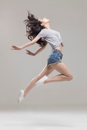 a young girl dancing